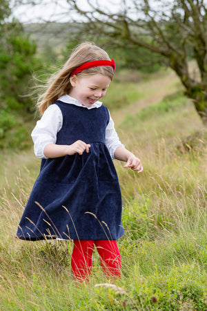 Birdie Tartan Pinafore