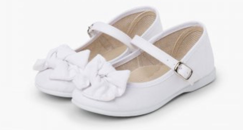 White Mary Jane Shoe