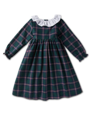 Winnie Navy Check Dress